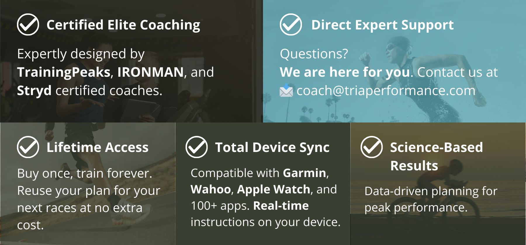 Triaperformance - Plan benefits