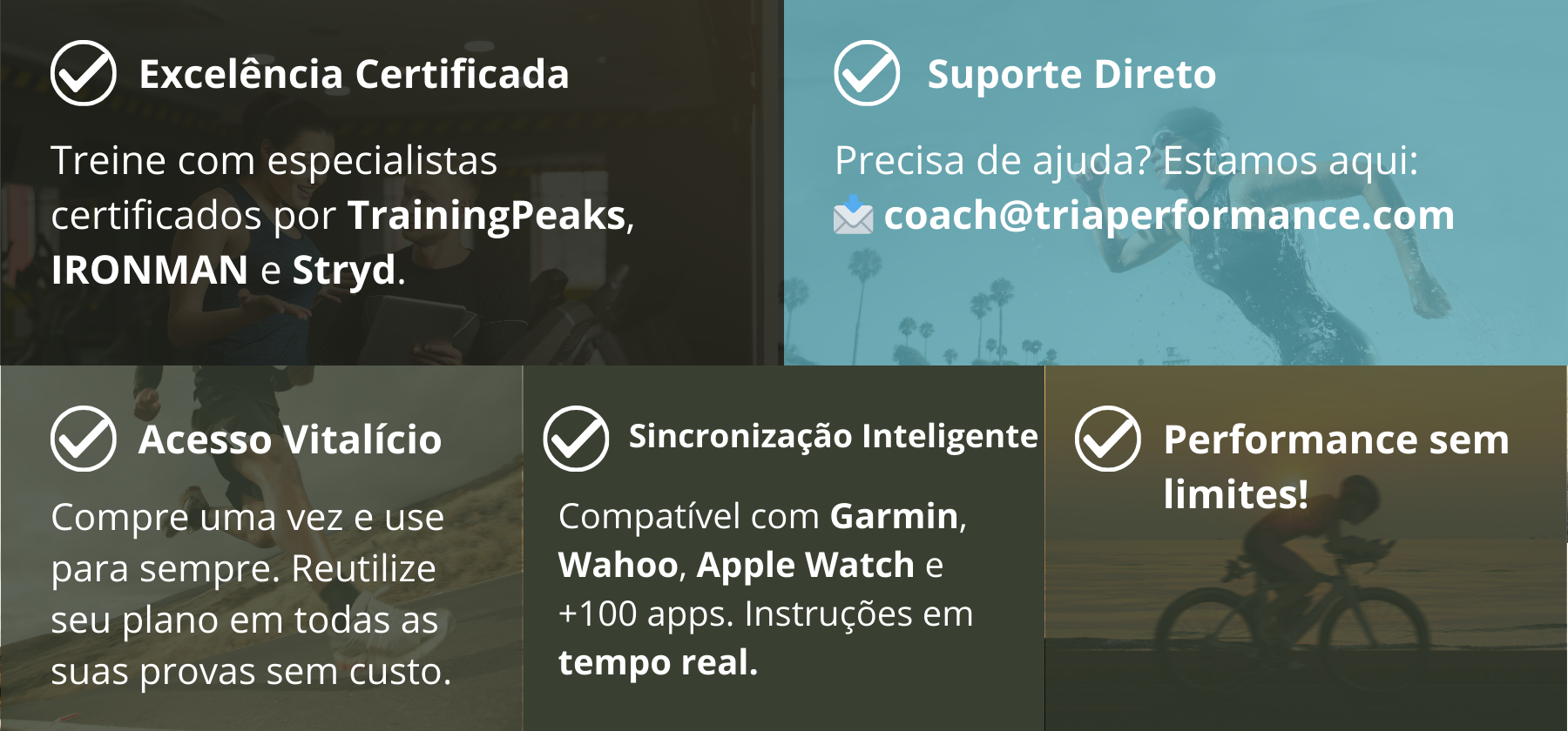 Triaperformance - Benefícios do plano